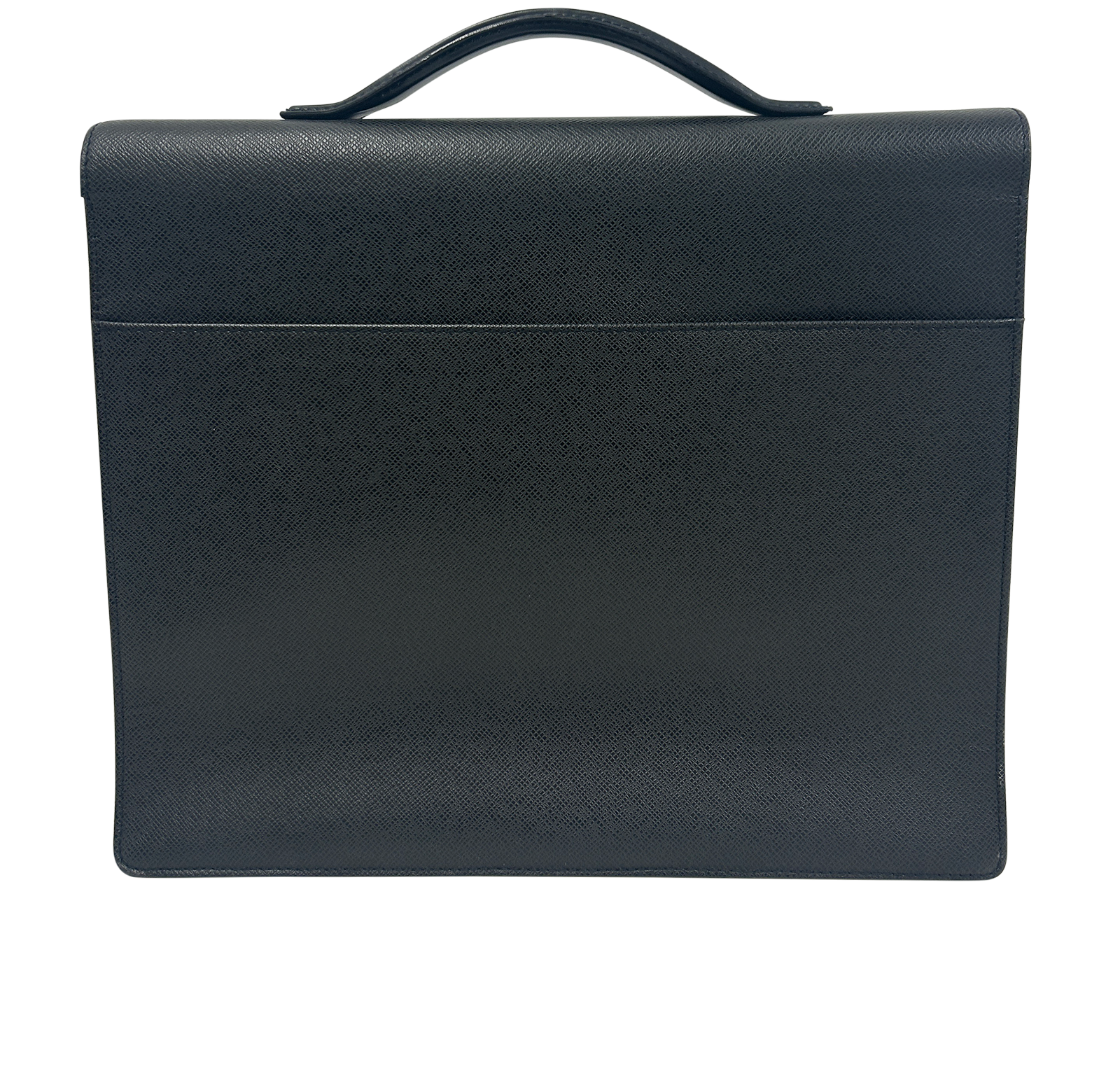 Khazan Maletin, 450&euro;, Bolso, Negro, Animal - Piel, Vista trasera